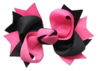 200 Girls Boutique 2 tone 4.5 windmill Hair Bow 86 No.  