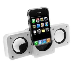   iPod® Compact Folding Stereo Speaker Set  Players & Accessories