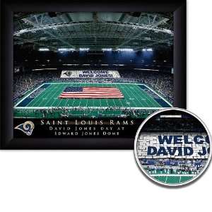  St Louis Rams Personalized Stadium Print: Sports 