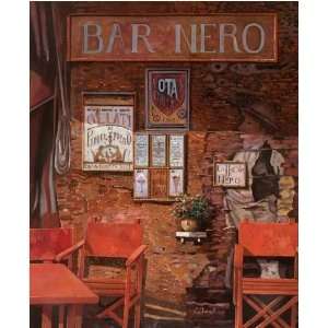 Caffe Nero (Canvas) by Guido Borelli. Size 20 inches width by 26 