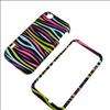 LG Maxx Touch E739 T Mobile MyTouch Rainbow Zebra Hard Case Cover 