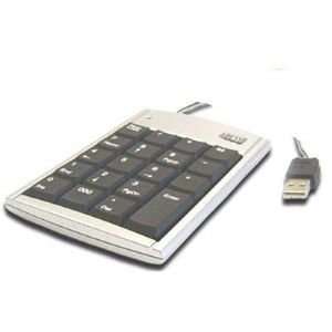  USB Numeric Keypad Slvr/Blk: Electronics
