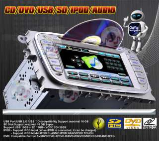 ZC3098G FORD focus MONDEO S MAX GPS Radio Navitation Autoradio Audio 