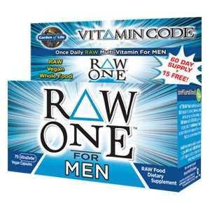  Garden of Life Vitamin Code  Raw One for Men 75 CNT 