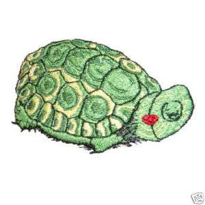 CUTE Baby Red Eared Slider Turtle Patch Iron on Patch  