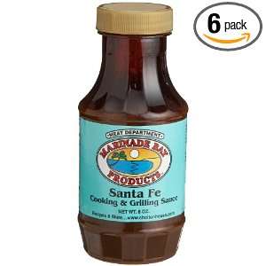 Marinade Bay Products Santa Fe Cooking & Grilling Sauce, 8 Ounce 