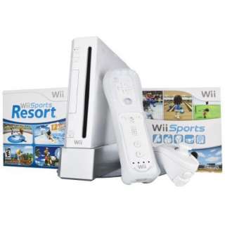 Nintendo Wii Console / $50 bonus Wii Sports Resorts Game and Wii 