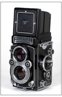 Mint * Rolleiflex 3.5F TLR camera w/Planar 75mm f/3.5 lens 75/f3.5 
