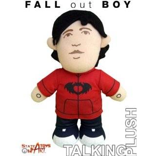 2008 Fall Out Boy 12 Talking Plush Doll: Pete Wentz by SOTA TOYS