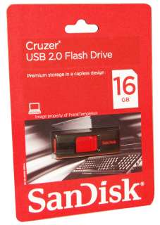 SANDISK CRUZER 16GB USB FLASH MEMORY JUMP DRIVE 16 GB  