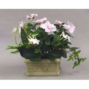  in 7 Decorative Pot   White / Pink Color 