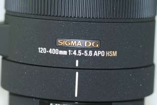 SIGMA 120 400mm 120 400 LENS KIT Nikon D300 D90 D300S D  