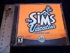 SIMS VACATION EXPANSION PACK PC GAME USED  