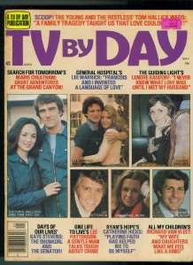 TV BY DAY~SOAP OPERA MAGAZINE~RICHARD VAN VLEET~1977~C  
