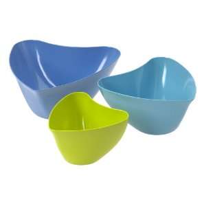 Rachael Ray Green Apple Hipster Serving Bowls, Set of 3  
