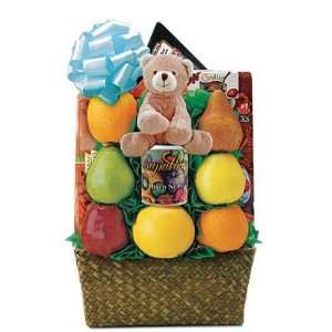 Its A Boy Fresh Fruit Gift Basket  Grocery & Gourmet Food