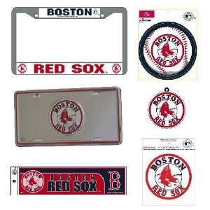 Boston Red Sox MLB Car Combo Pack