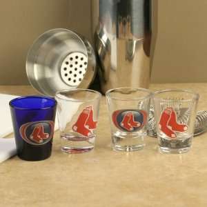 Boston Red Sox 4 Pack Shot Glass Set