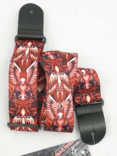 Perris Leathers   Tattoo Johnny series padded strap made of Polyester 