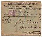 ITALY   1910 UNFRANKED COVER TO URUGUAY W/TAX STAMP