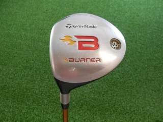 LH TAYLORMADE BURNER HIGH LAUNCH 15* 3 WOOD GRAPHITE STIFF FLEX  