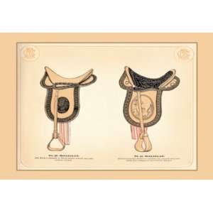  McClellan Saddles #2 44X66 Canvas