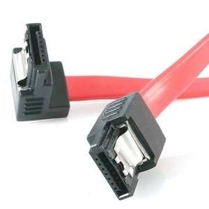  SATA to Right Angle SATA Serial ATA Cable. 24 LATCHING SATA CABLE 