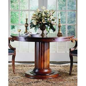  Round Table by Sherrill Occasional   CTH   Distressed (810 