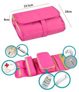 Hanging Travel Toiletry Cosmetic Makeup Hand Case Bag Organizer Kit 