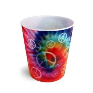  Peace Baby Holographic Peace Sign Retro Wastebasket: Home 