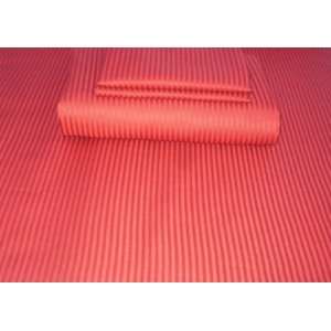   COUNT 100% EGYPTIAN COTTON SATEEN SHEET SET LUXURY QUEEN RED PINSTRIPE