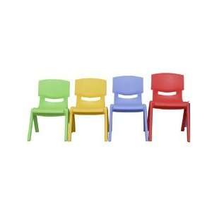 10 in. Plastic Stack Chairs   Set of 6   ELR 0553 XX* *Only $84.86 