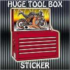 HUGE TOOLBOX TOP BOX STICKER KTM RC8 RACE & ROAD BIKE MOTORCYCLE