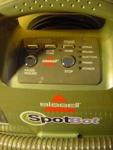 BISSELL SPOTBOT MODEL 1200 DEEP CARPET CLEANER. WORKS GREAT