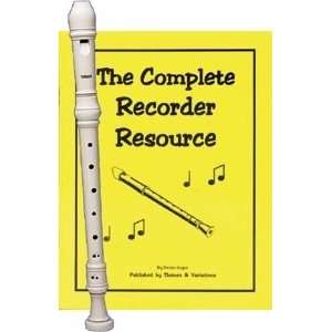 : Recorder Pack: Yamaha Ivory Soprano Recorder with Complete Recorder 