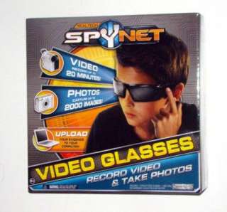 NIB REALTECH SPY NET VIDEO GLASSES Record Video & Take Photos 