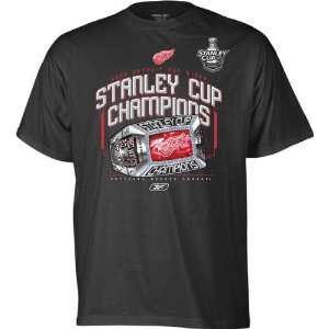 Detroit Red Wings 2008 Stanley Cup Champions Ring T Shirt  