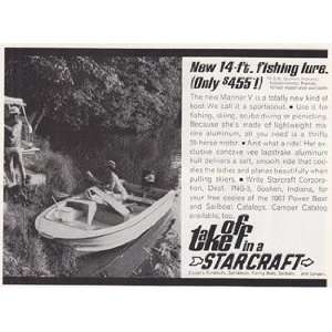 Print Ad 1967 Starcraft Mariner V Starcraft Books
