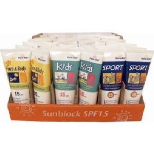  Sunblock SPF 15 Counter Display Case Pack 48 Health 