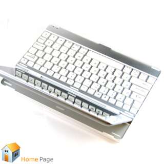   Case Cover Bluetooth Wireless White Keyboard Stand for iPad 2  
