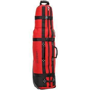  Club Glove Burst Proof 2 Wheeled Travel Covers Red: Sports 