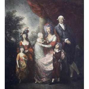  Baillie Family Etching Gainsborough, Thomas , Portraiture 