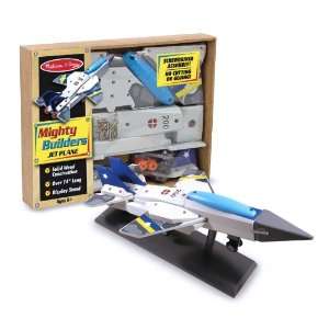    Melissa and Doug #4094 Mighty Builders Jet Plane Kit Toys & Games