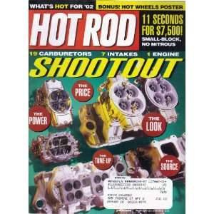  HOT ROD MAGAZINE JANUARY 2002 VOLUME 55, NUMBER 1  MUSCLE 