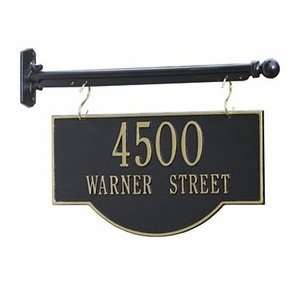  Hanging 2 Sided Arch Address Plaque Patio, Lawn & Garden