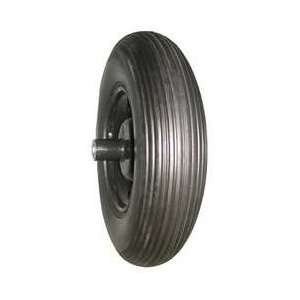  Westward 10G170 Flat Free Wheelbarrow Tire, 14 1/2 In 