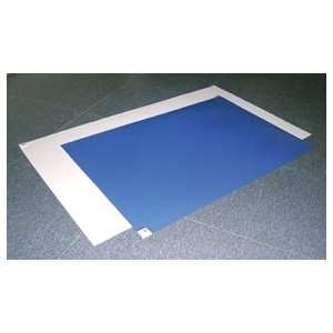  Adhesive Entryway Mats, High tack; 30 clear sheets on white 