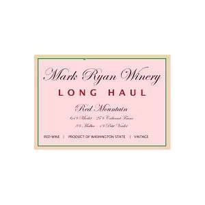  Mark Ryan Winery Long Haul 2009 750ML Grocery & Gourmet 